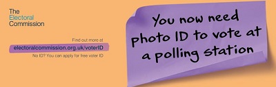 Voter ID banner