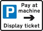 Pay at machine