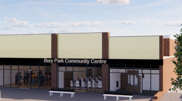 Planned regeneration of Bury Park Community Centre