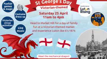 Victorian-themed St George's Day, Saturday 25 April, 10am to 4pm at Market Hill