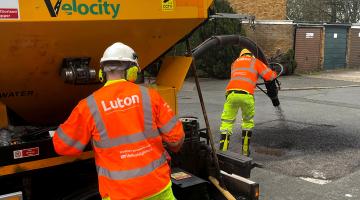 Velocity repariring potholes