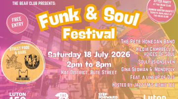 Funk & Soul Festival, Saturday 18th July 2026 at Hat District