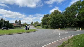 Crawley green road-vauxhall way junction